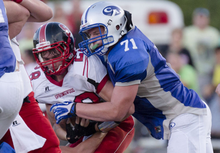 HS FOOTBALL Chambers vs. Springwood Photo Gallery