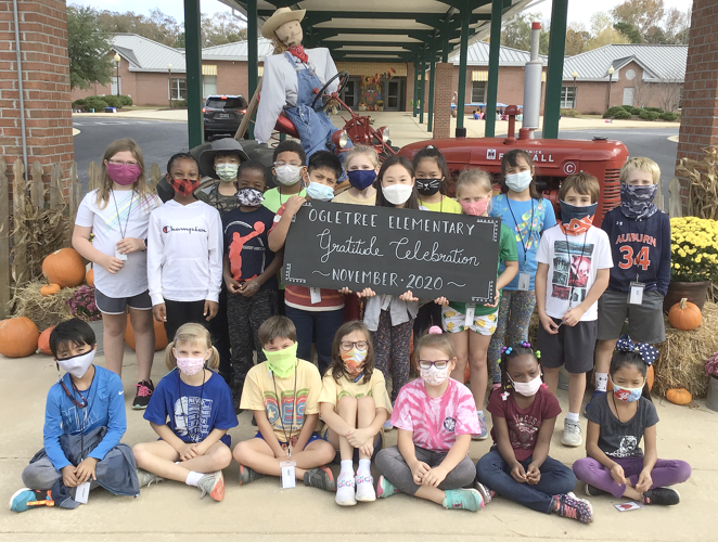 Ogletree Elementary participate in gratitude celebration