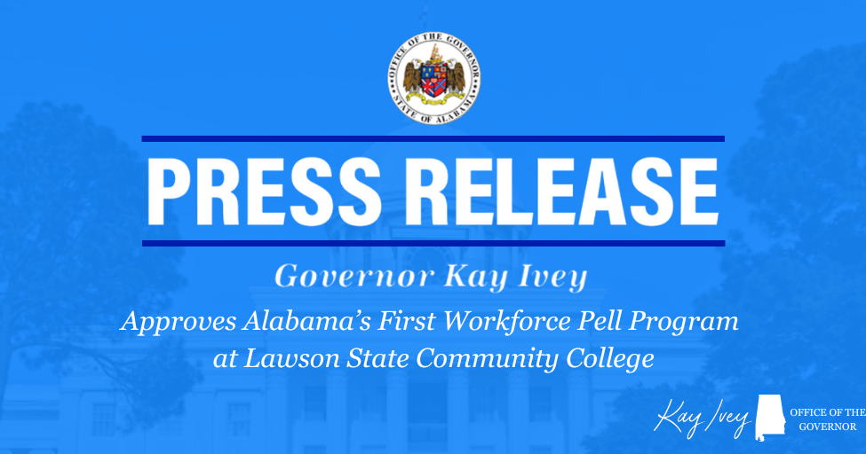 Governor Ivey approves Alabama workforce Pell program