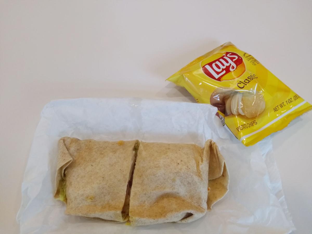 Who needs bread? Cordon Bleu Wrap at Block & Barrel Deli hits the spot