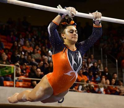 Season-best 197.100 highlights Auburn gymnastics win over Arkansas