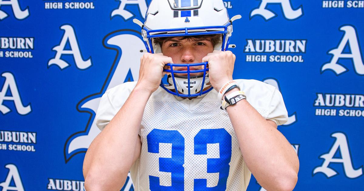 SUPER 8 SENIORS: Auburn High's McGough looks to meet lofty goals with All-American leg