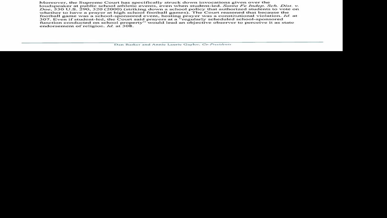 Complaint Leads To Prayer Ban At Lee County Schools Football Games Local News Oanow Com