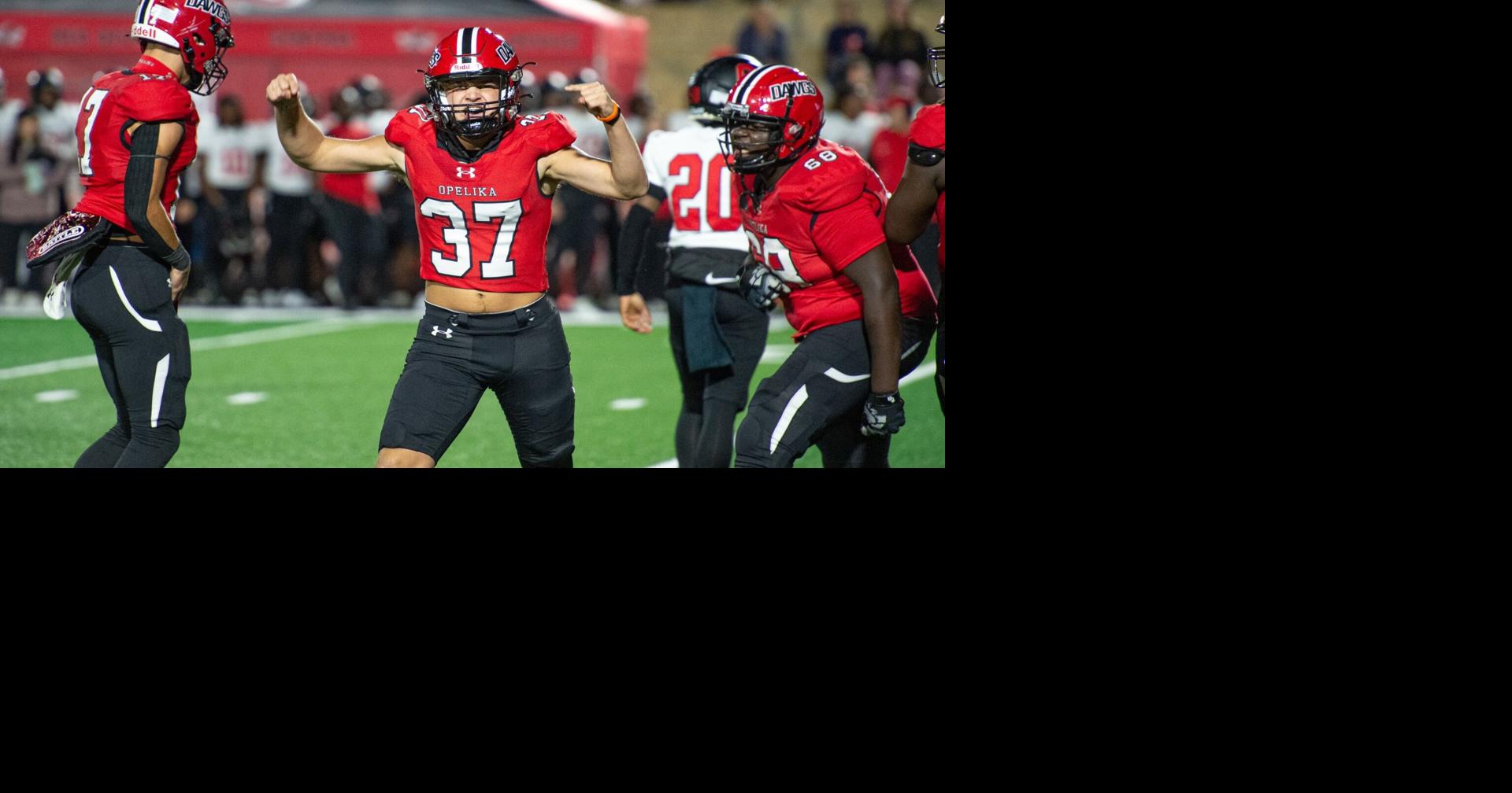 Opelika High School football's Reese Beasley drills clincher