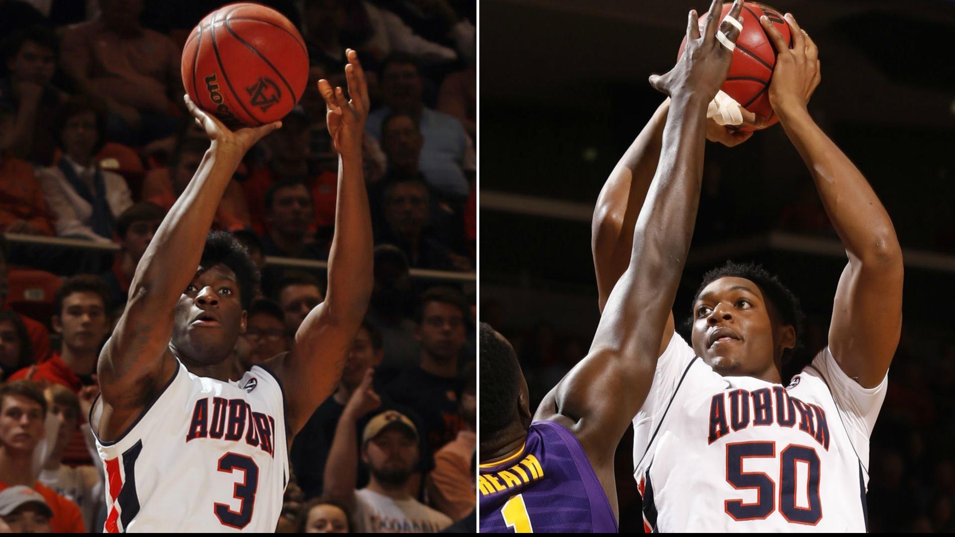 2 Auburn Men S Basketball Players To Be Held Out Due To Potential