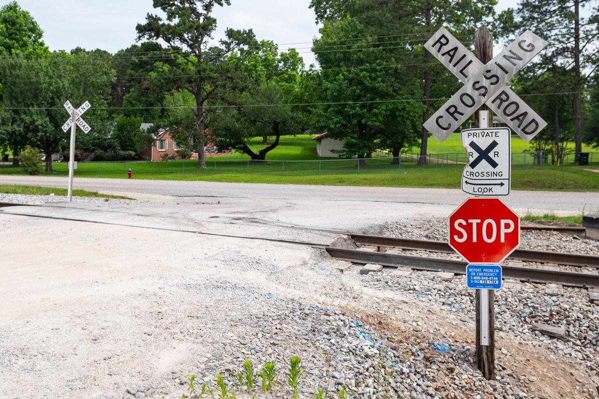 Railroad Crossing - Old Columbus Road