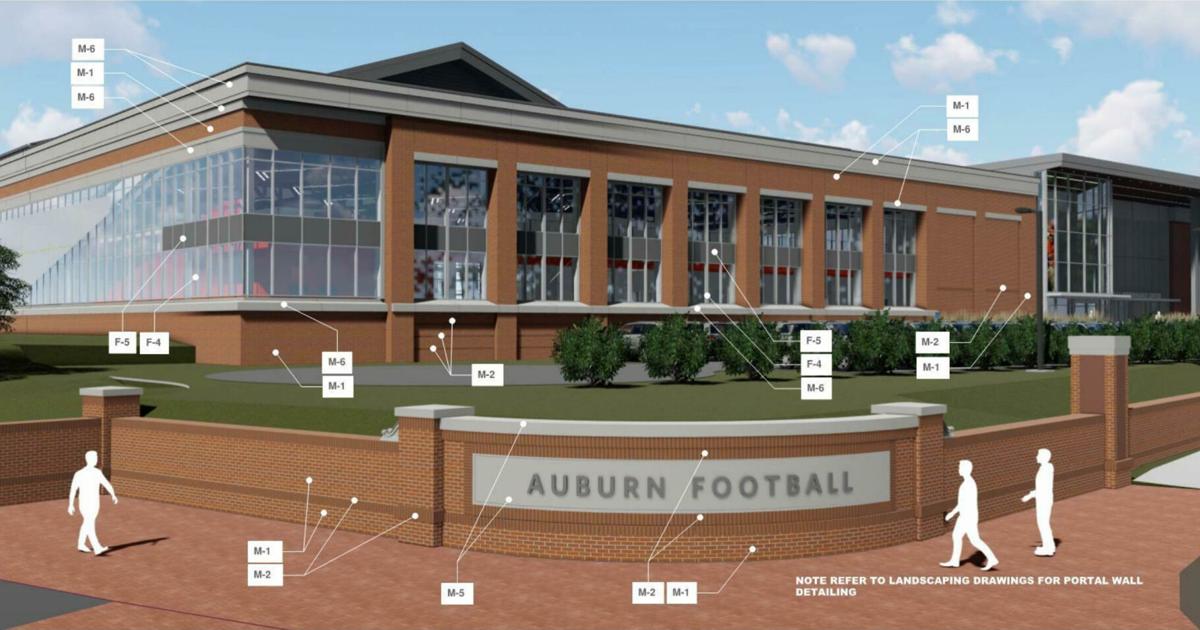 Auburn names new football training facility, weight room