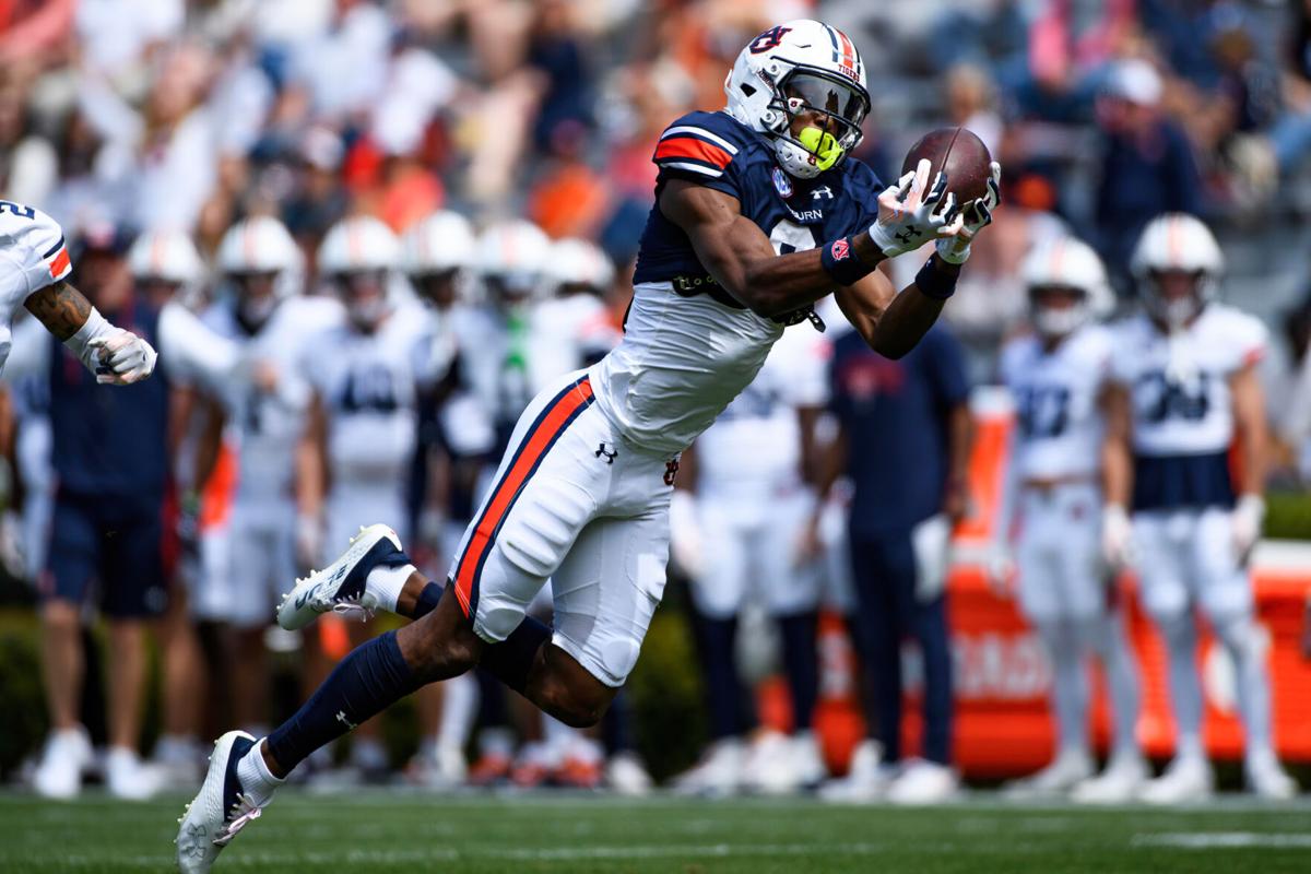 Auburn receiver Cam Coleman shines in ADay spring game