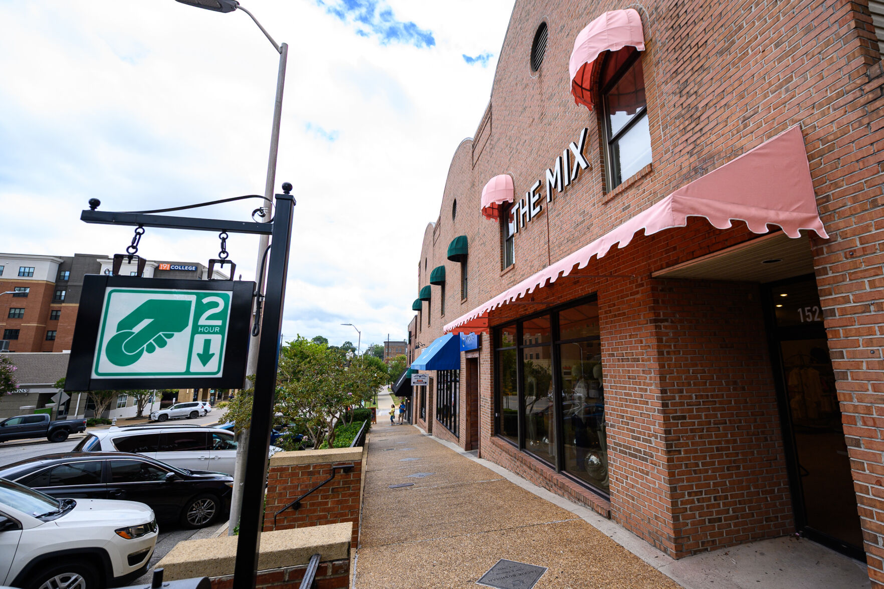 Free parking in downtown Auburn