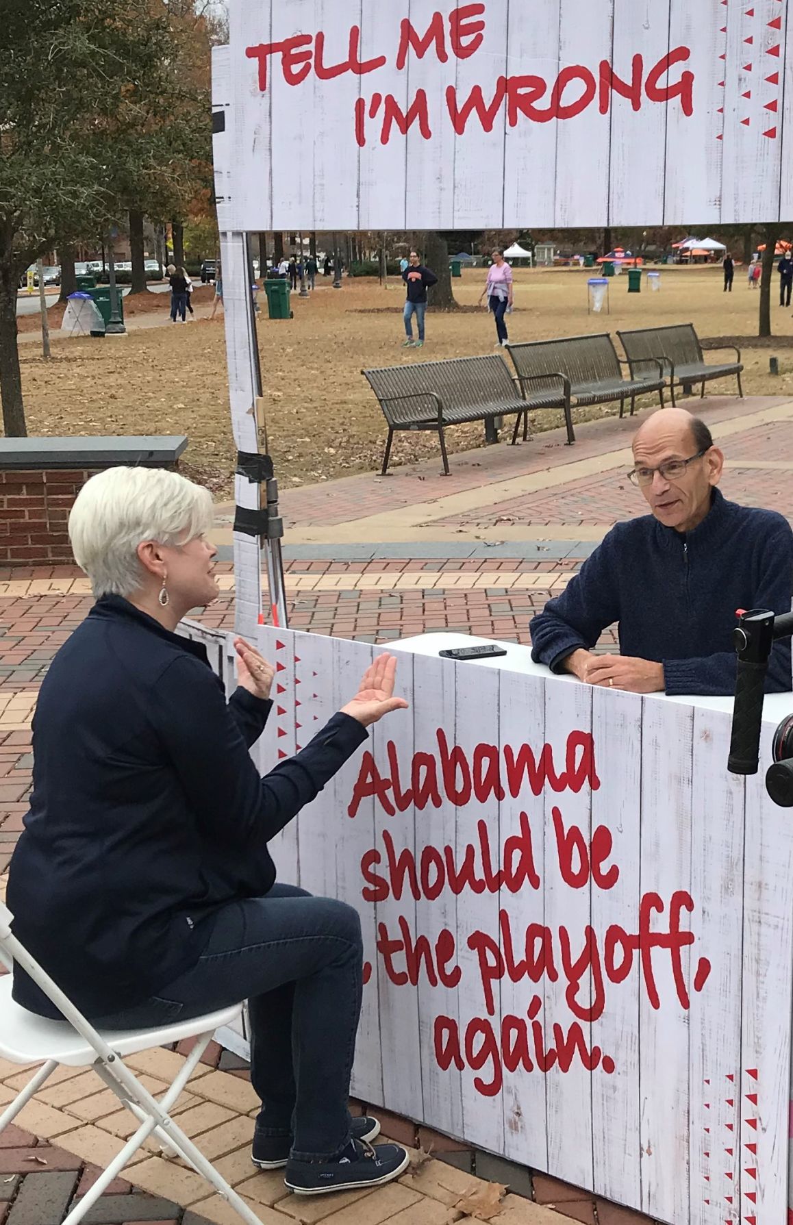 Fans Give Finebaum Their Best Shots | Local News | Oanow.com