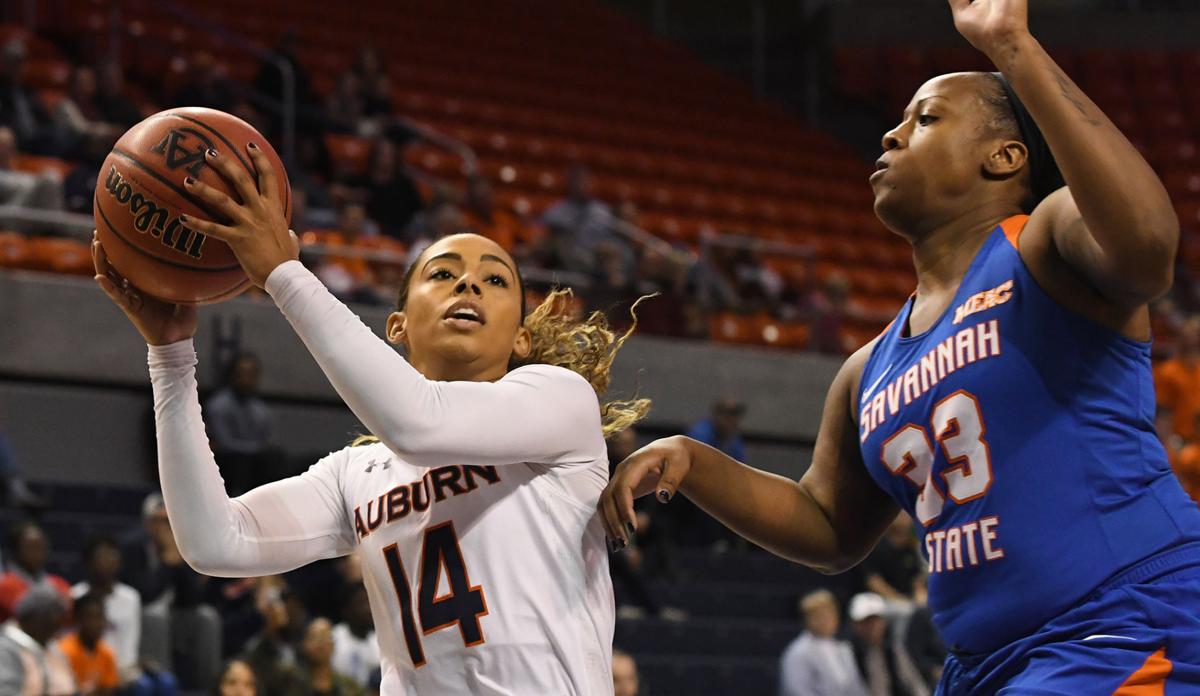 Ten Different Players Score As Auburn Cruises Past Savannah State
