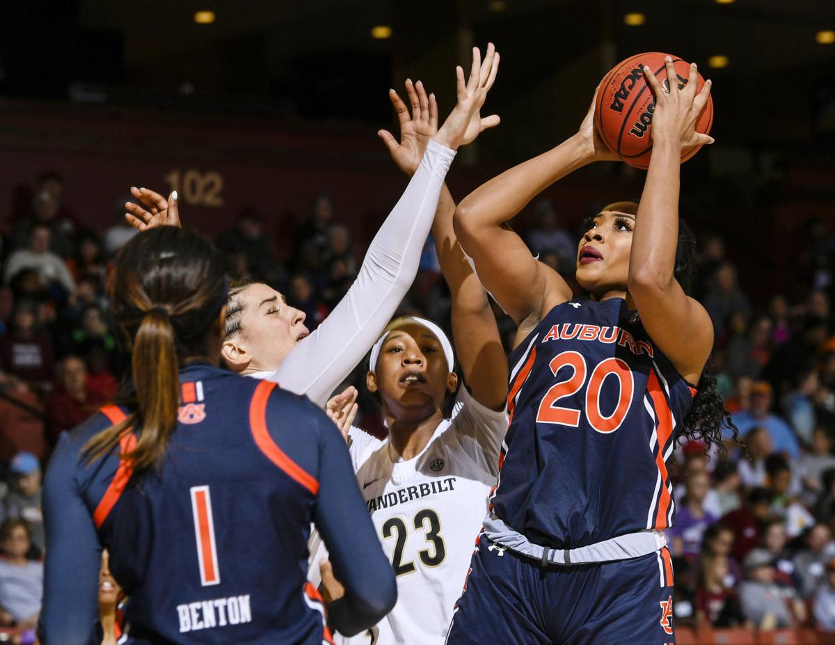 SEC WBB Auburn v Vanderbilt