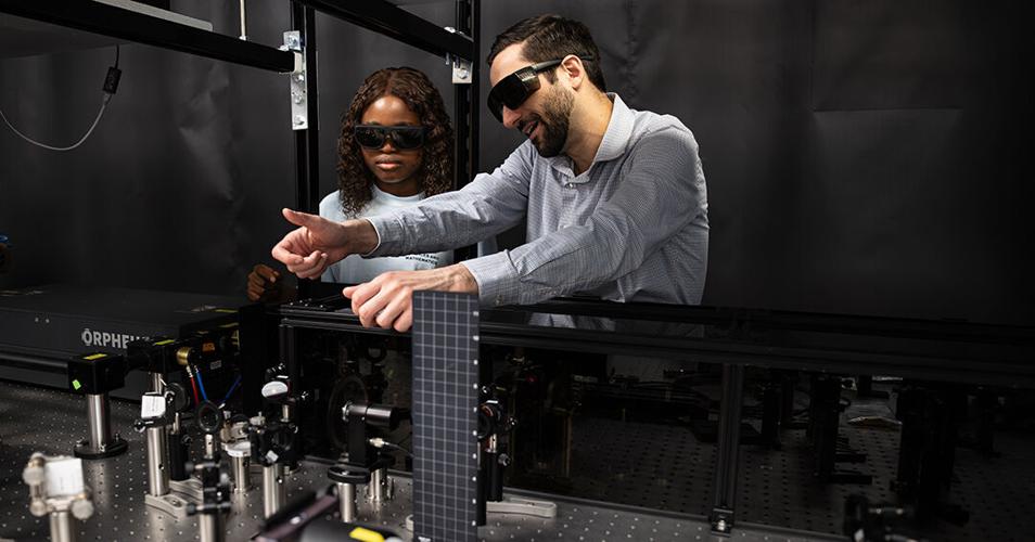 Seeing materials in a new light
