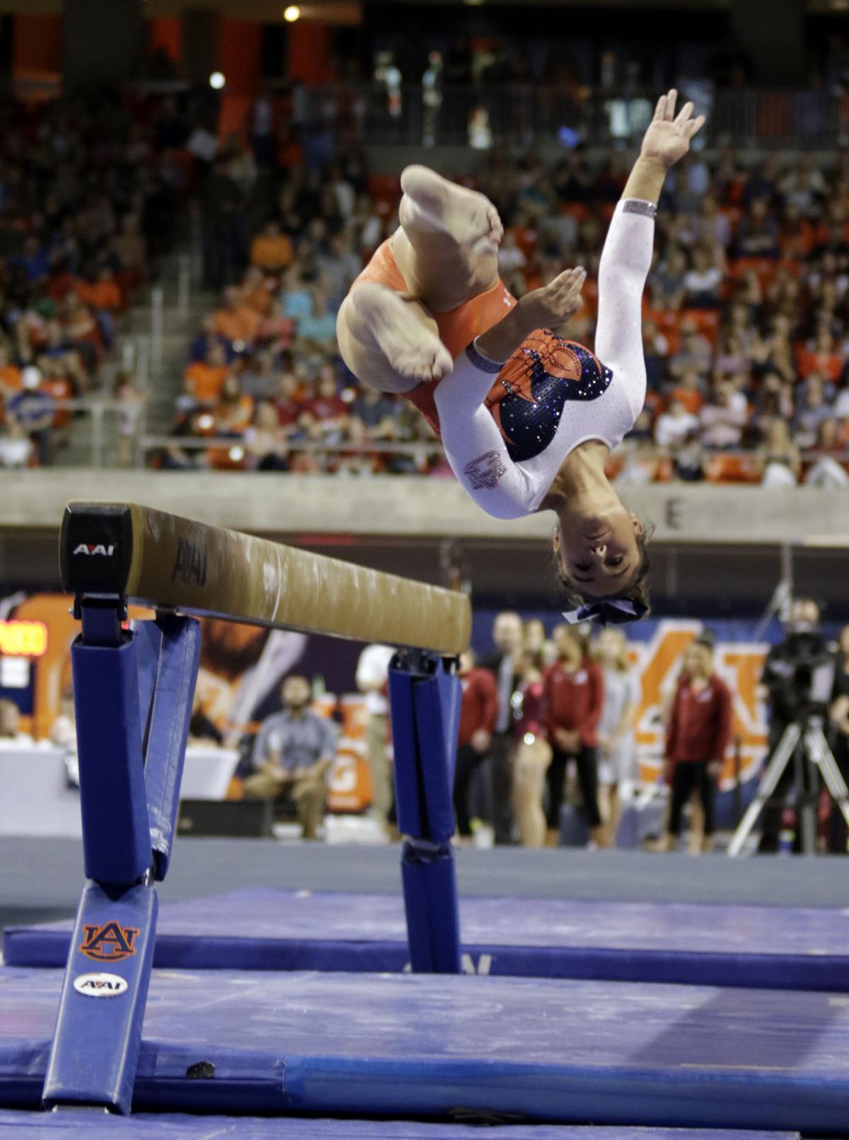 PHOTOS Auburn gymnastics vs. Alabama Photo Gallery