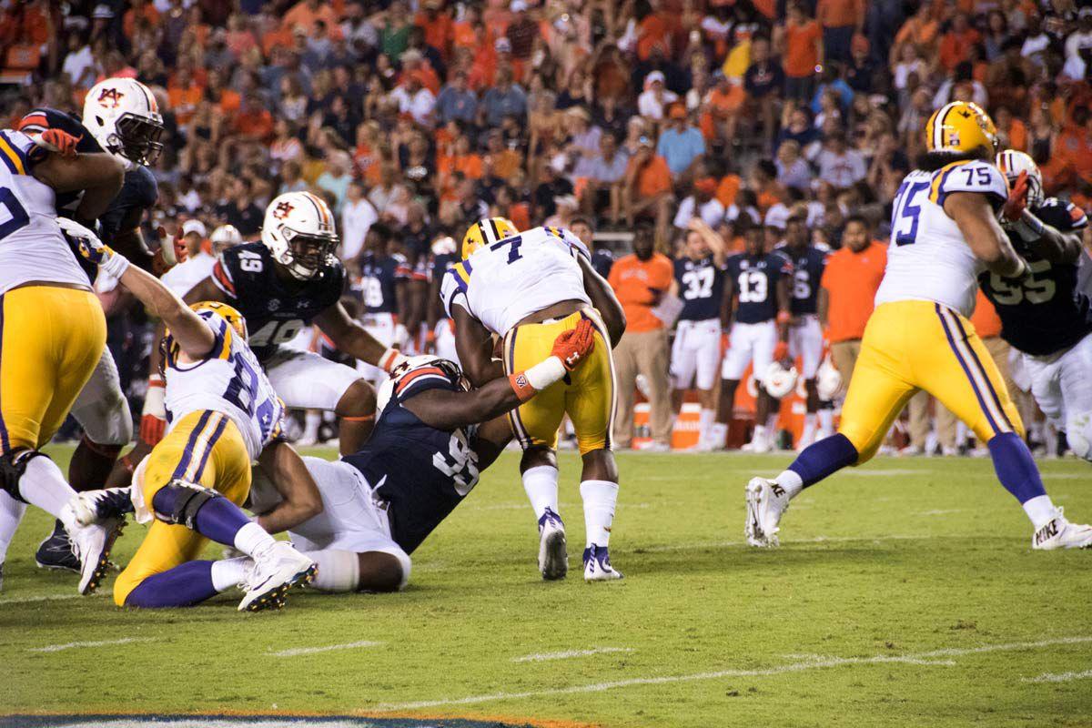 Auburn vs LSU Game Action The Corner