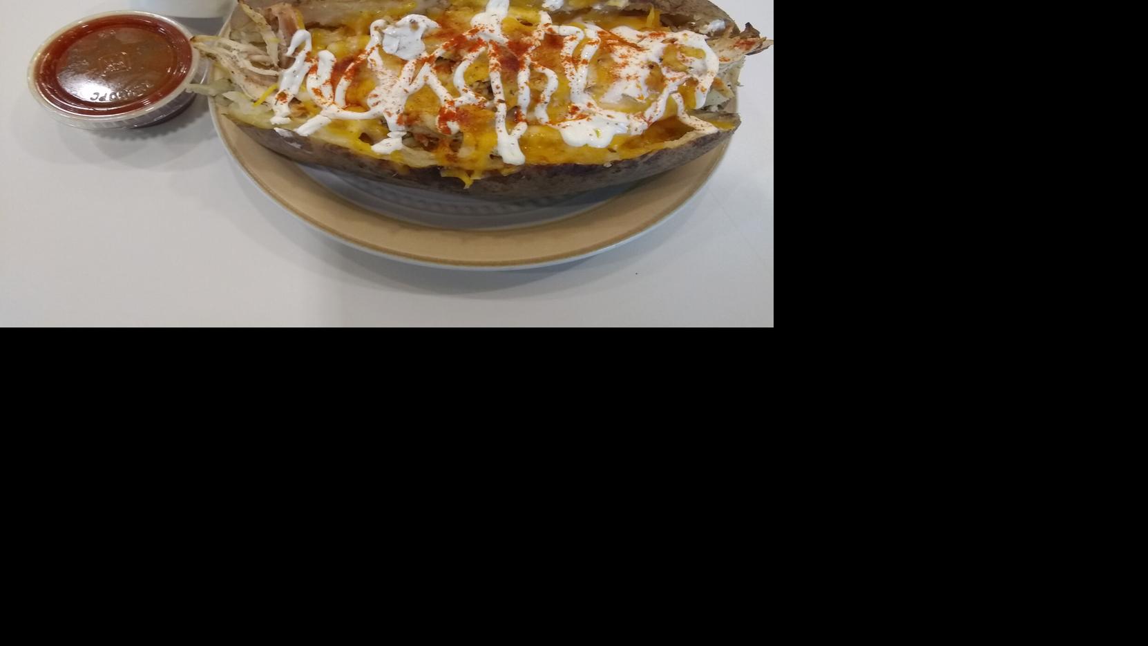 The Potatoes At Twice Baked In Opelika Can Handle Plenty Of Toppings Food And Cooking Oanow Com