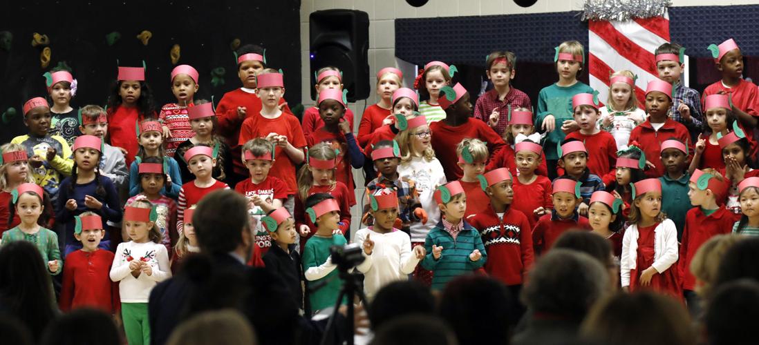 Cary Woods Elementary students present "Elfis and the Sleigh Riders"