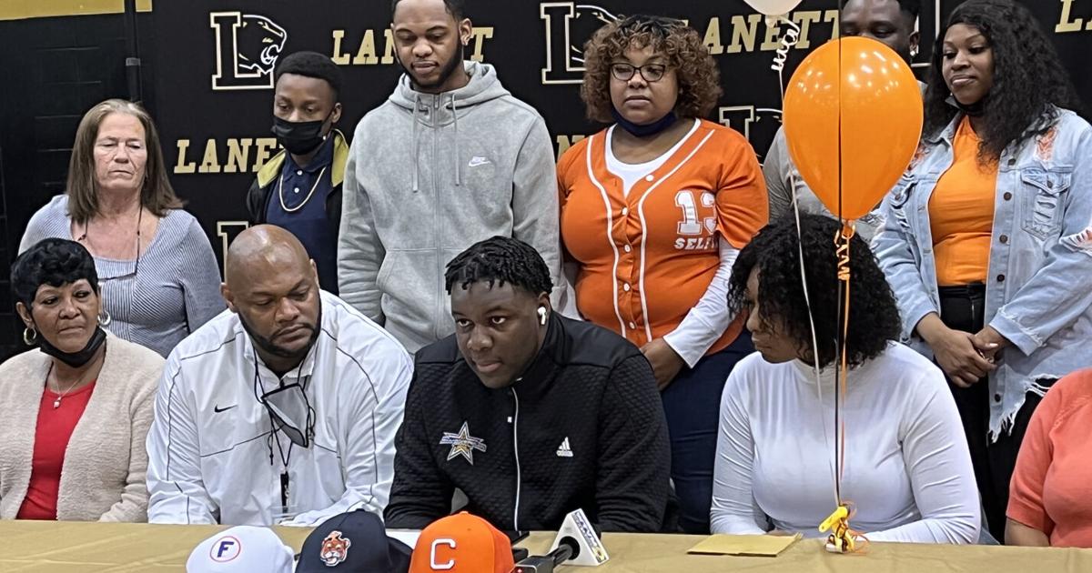 OANow.com - Watch now: Lanett four-star defensive lineman Caden Story signs with Clemson image