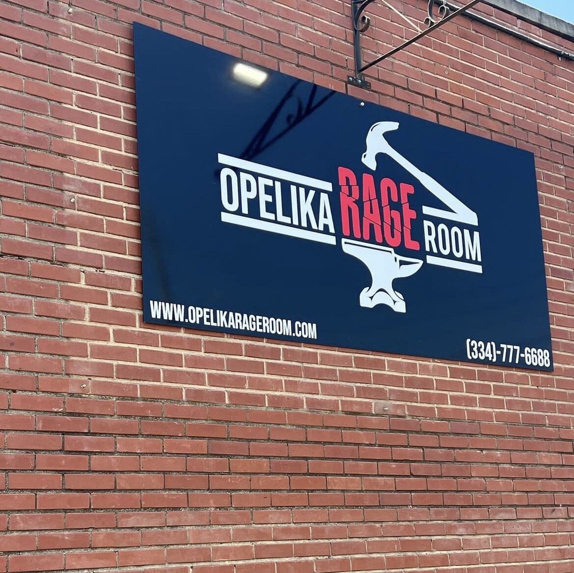 Opelika Rage Room held a soft opening on Friday