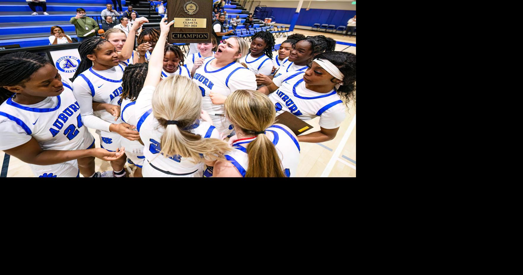 Auburn High girls' basketball win area title