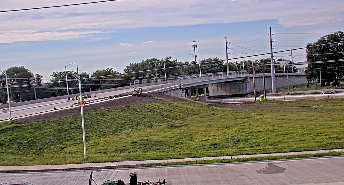 Brush College overpass - opening next month!