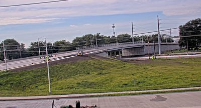 Brush College overpass - opening next month!