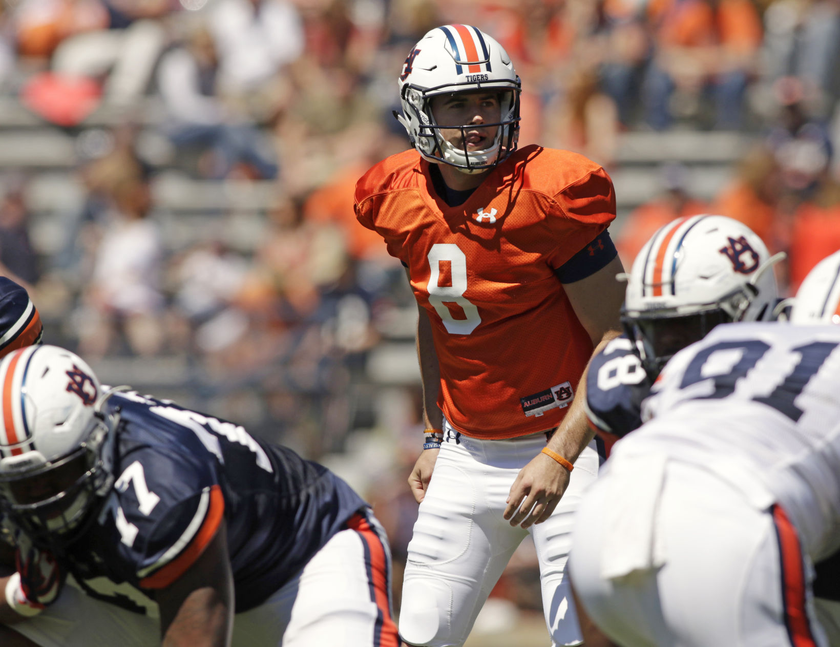 Auburn QB Jarrett Stidham ‘jacked Up’ To Play First Game In Nearly 2 ...