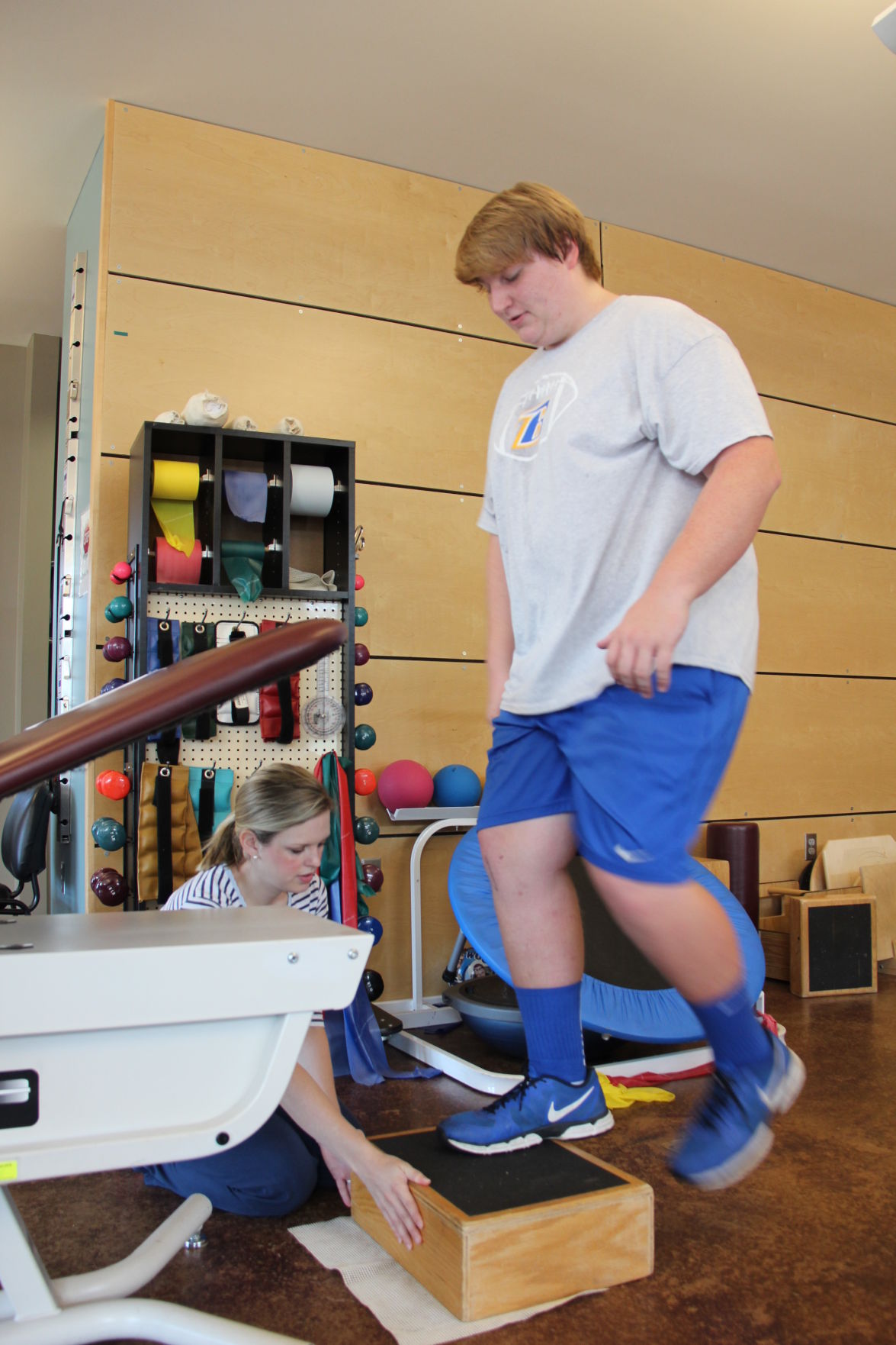 Football injury tackled by surgery, physical therapy