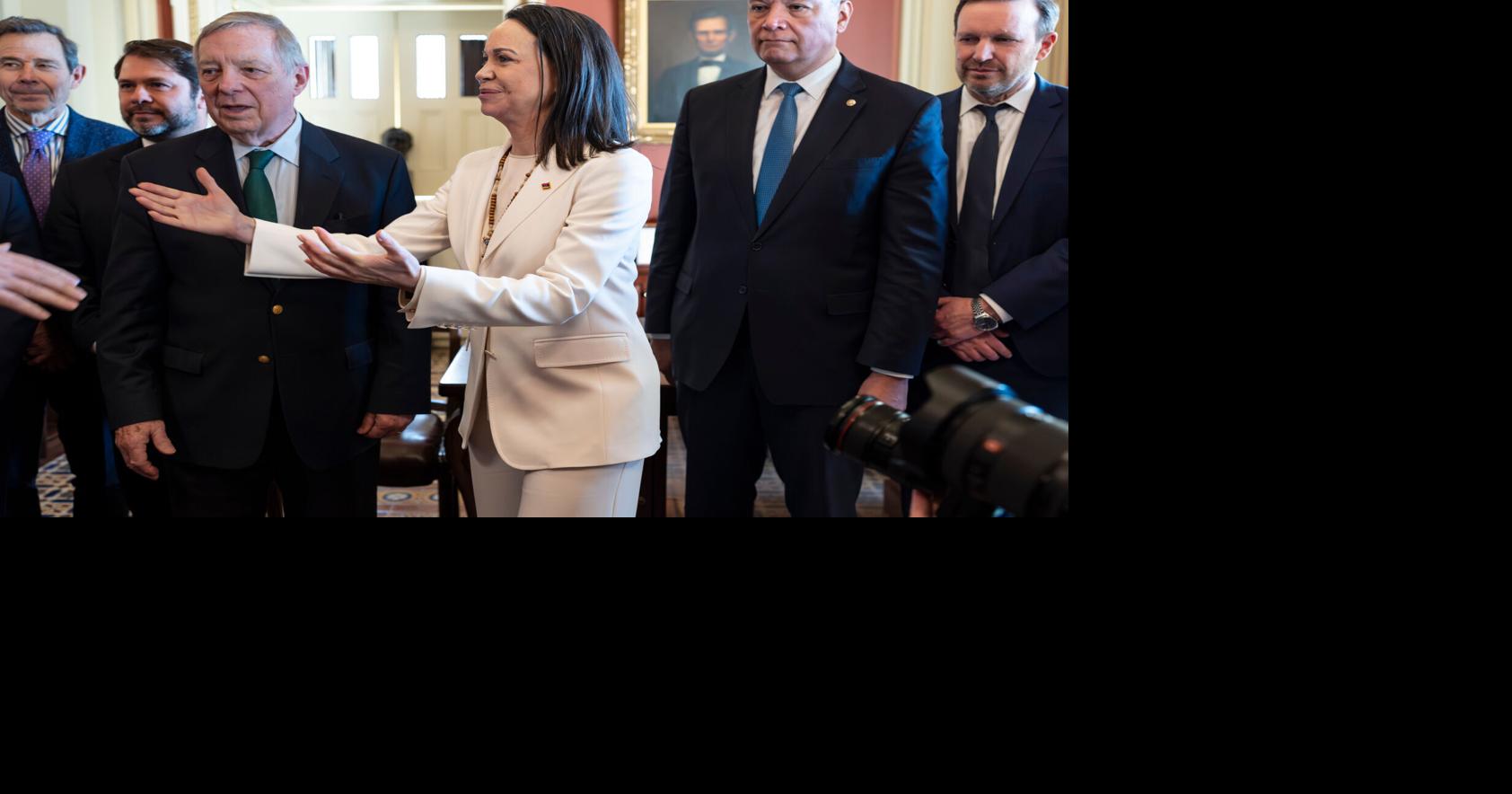 Venezuela's Machado says she presented her Nobel Peace Prize to Trump during their meeting