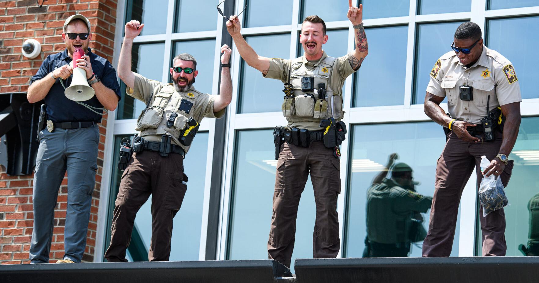 Local law enforcement raises over $16k at Cops on Top - Vimarsana News