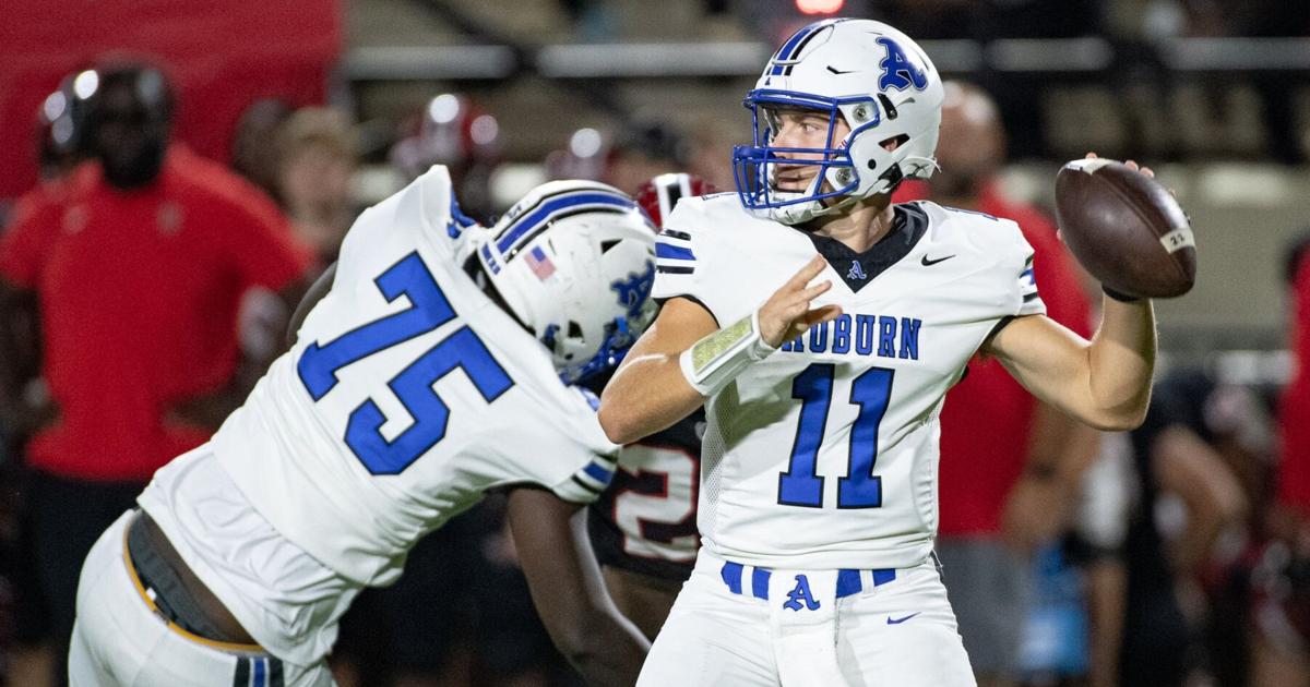 Auburn High School football score vs. CentralPhenix City