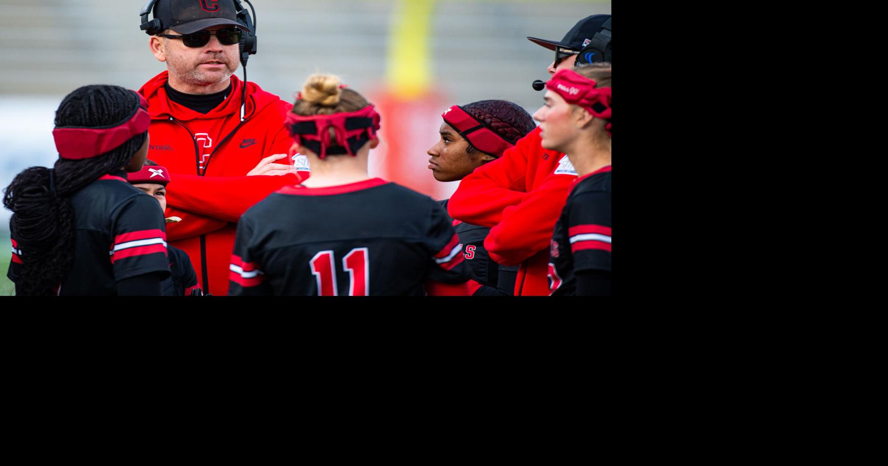 FLAG COACH OF THE YEAR: Mitchell Holt directs Central to another state and national championship
