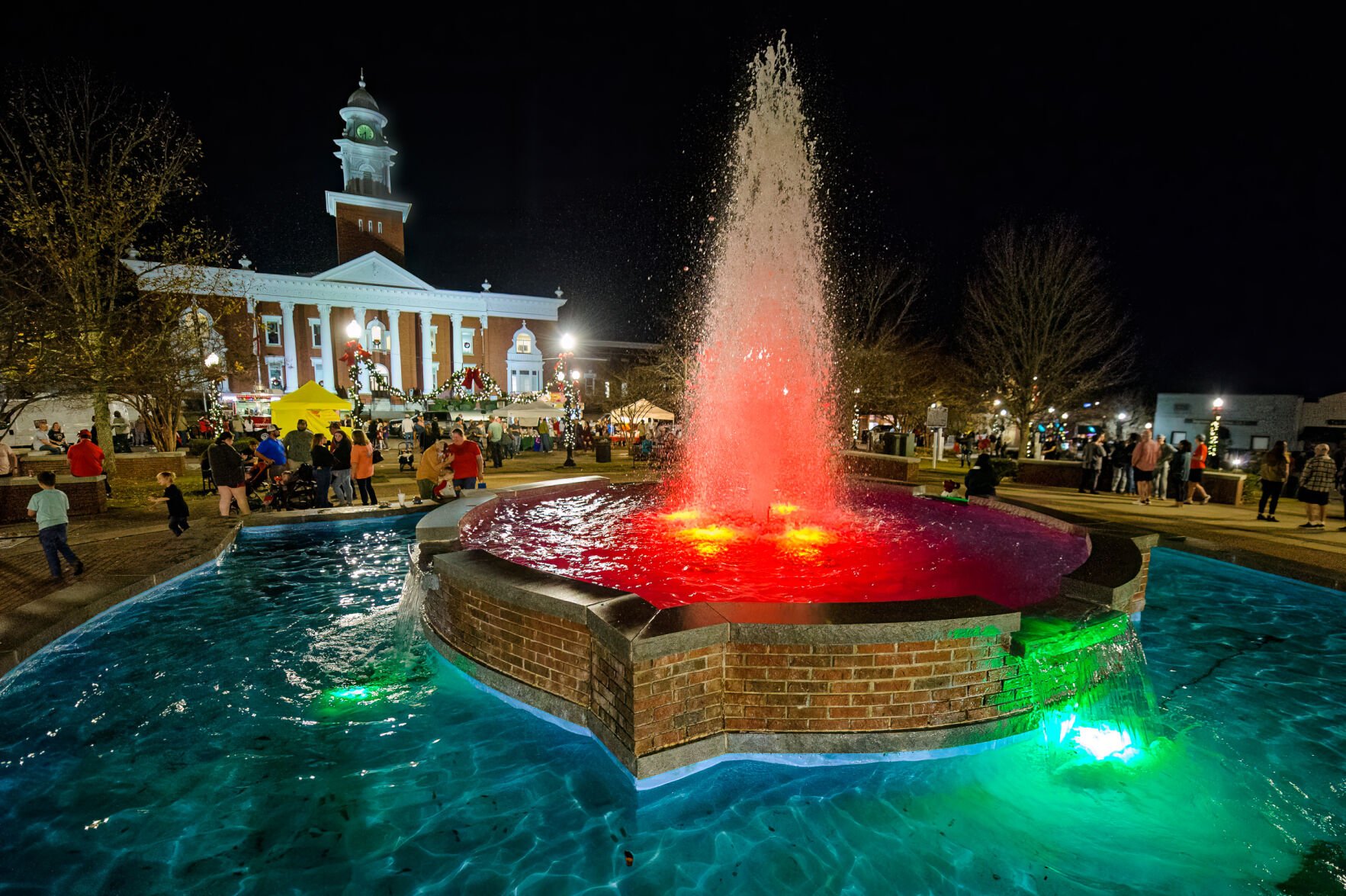 Christmas In A Railroad Town back in downtown Opelika