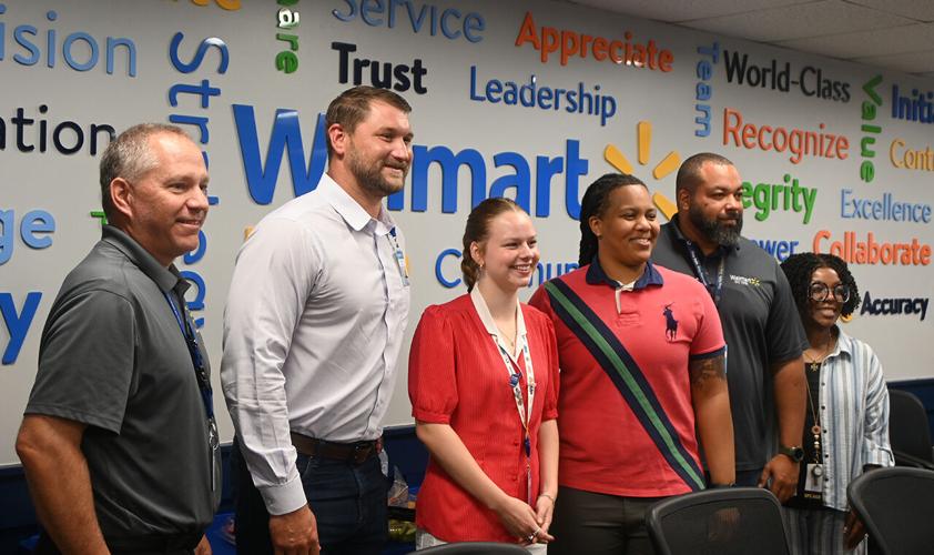 Sorrell College student makes lasting impact on Walmart during summer internship at Brundidge-based Distribution Center 7019