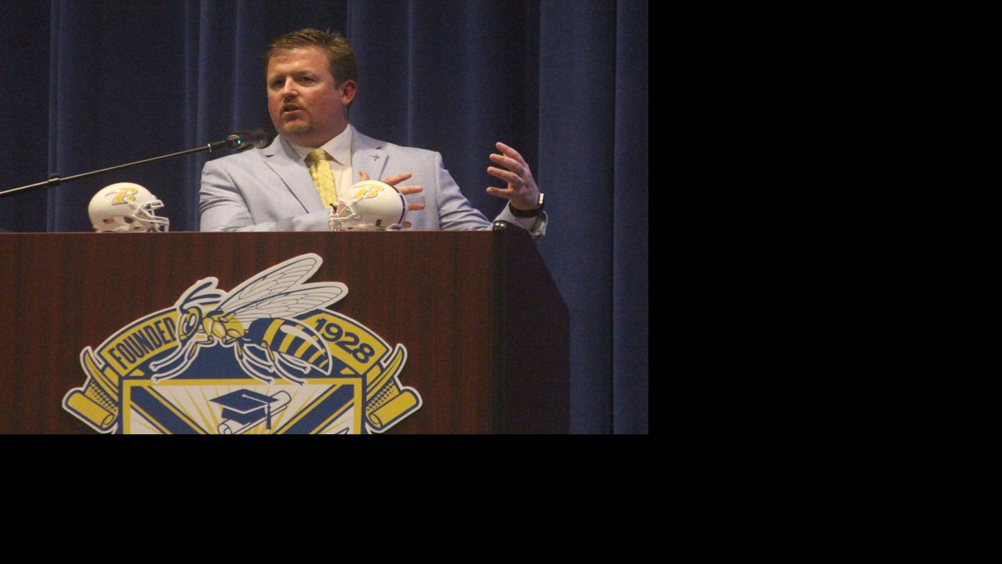 OANow.com - Beauregard introduces new football coach Justin Jones image