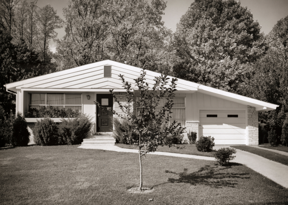 This is how much a typical home cost in each state in 1950 Home