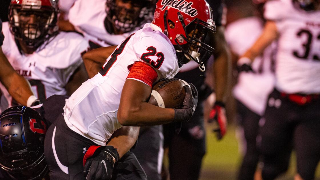 OANow.com - Kaden Cooper scores three touchdowns, Opelika runs past Russell County image