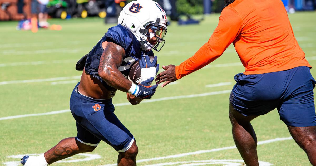 Auburn running back Omar Mabson II on fall camp, quarterback Byrum Brown and more