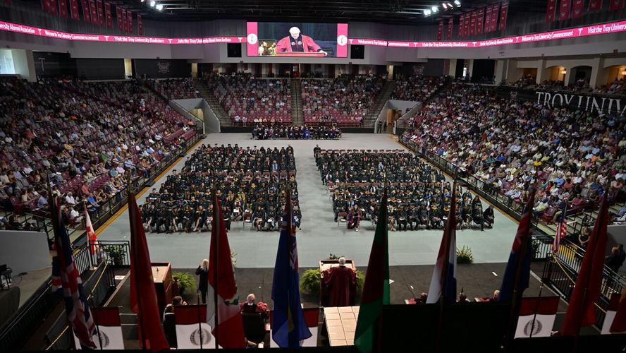 McCollough encourages graduates to always seek to exceed expectations