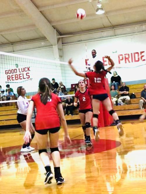 Lee-Scott volleyball 9-10