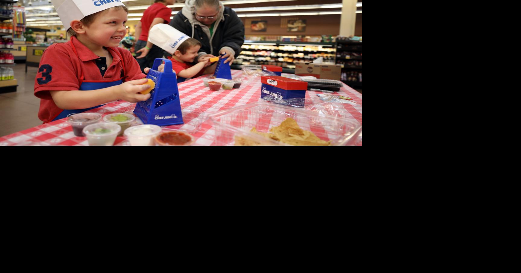 Kroger Chef Junior teaches young shoppers cooking skills