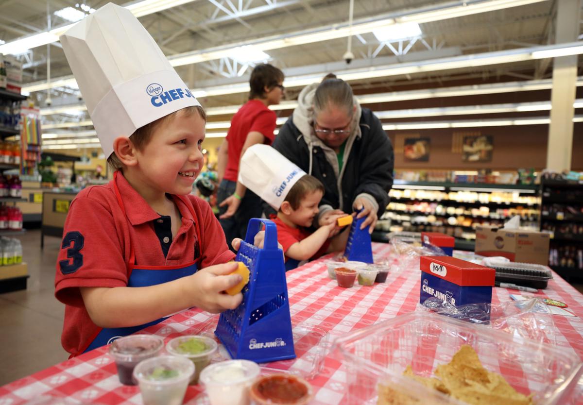 Kroger Chef Junior teaches young shoppers cooking skills