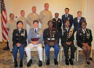 13 Cadets From Earn Medals From Military Officers Of America