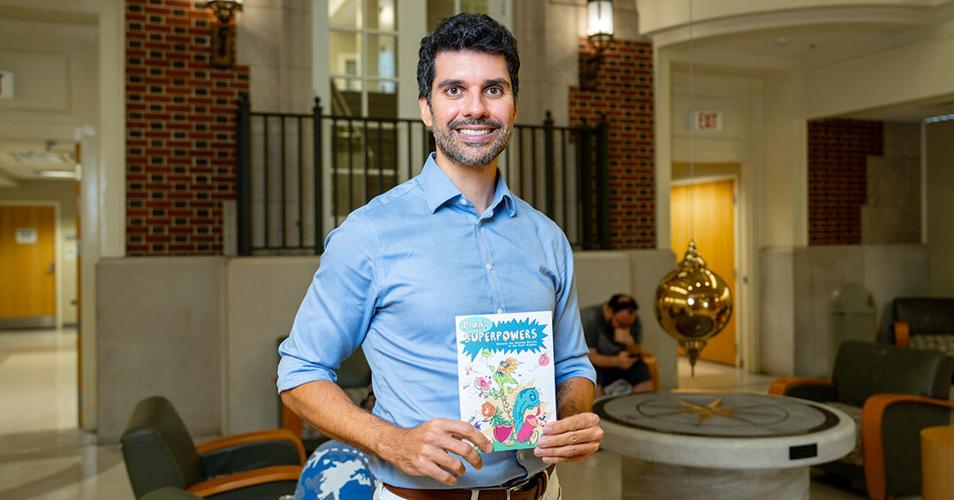 ‘Look at all the cool things plants can do’: Assistant professor authors children’s book