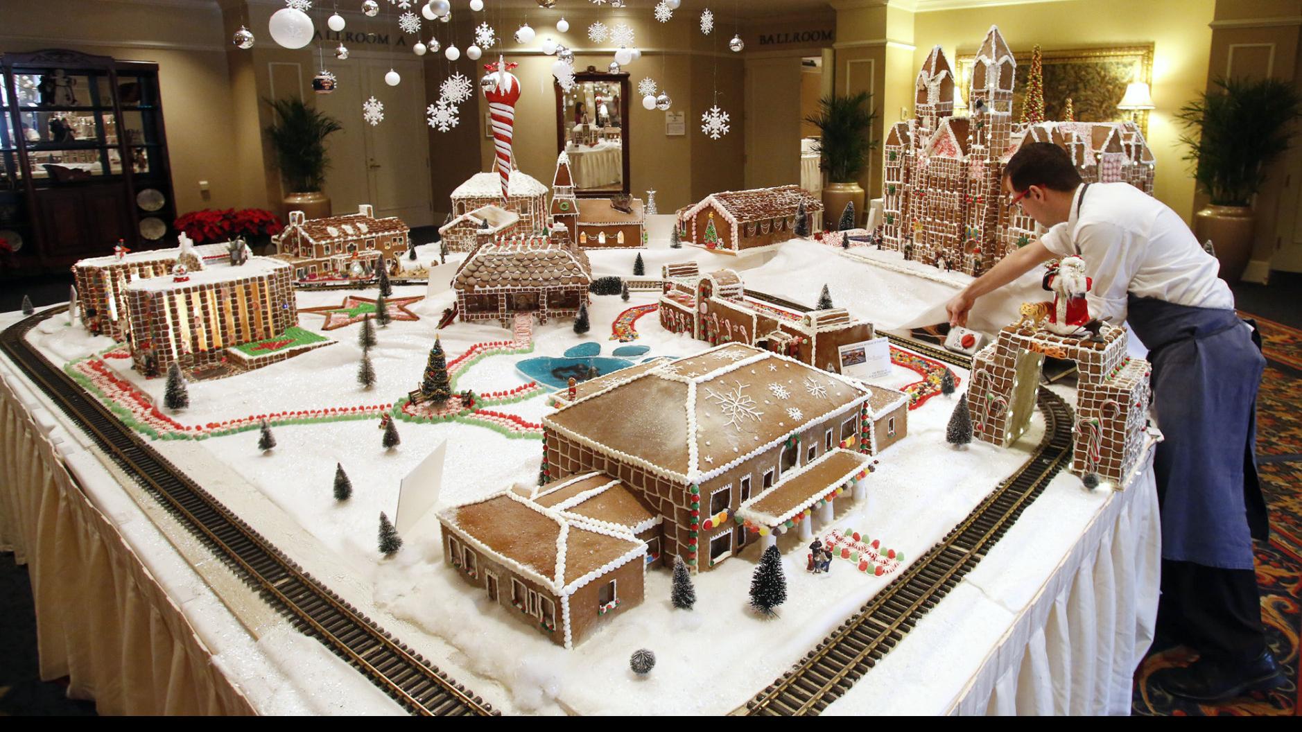 Au Hotel To Unveil Largest Ever Gingerbread Village Thursday Local News Oanow Com