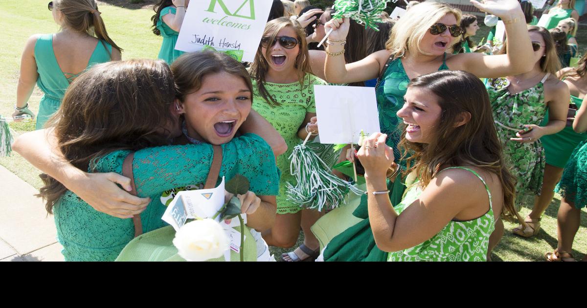 Auburn Bid Day Sorority Rush