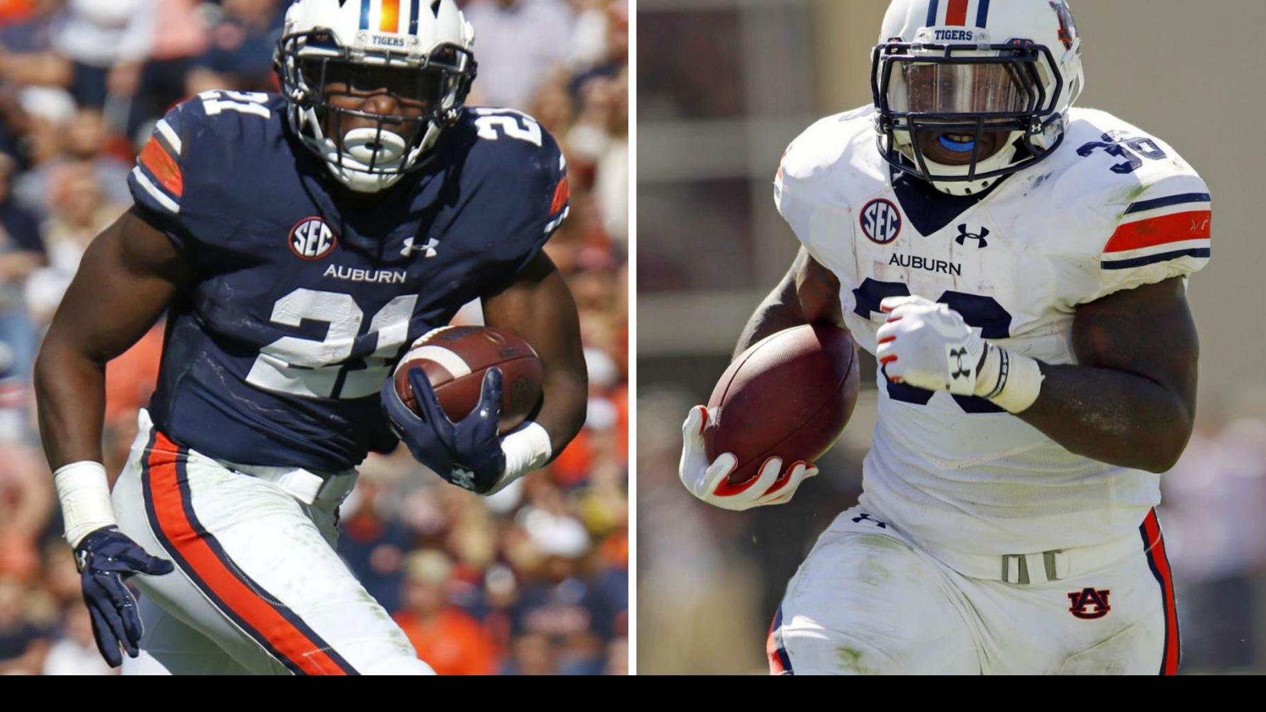 Kamryn Pettway Kerryon Johnson Can Be Scary In 2017 Auburn
