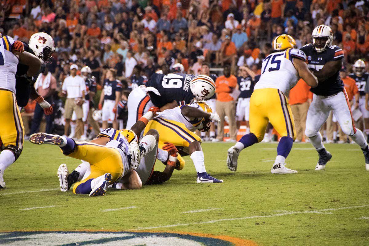 Auburn vs LSU Game Action The Corner