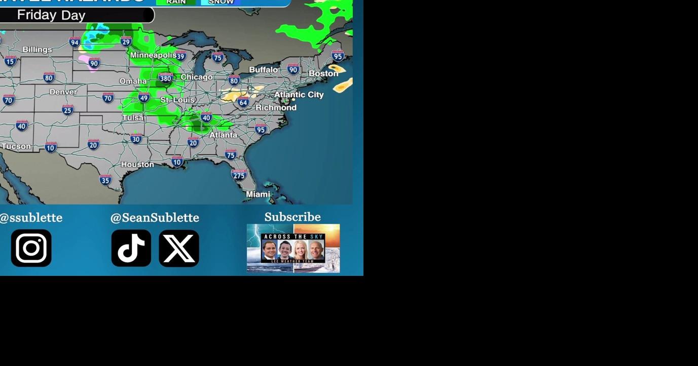 Big plans for Memorial Day weekend? Rain means an imperfect start for summer travel across parts of the nation