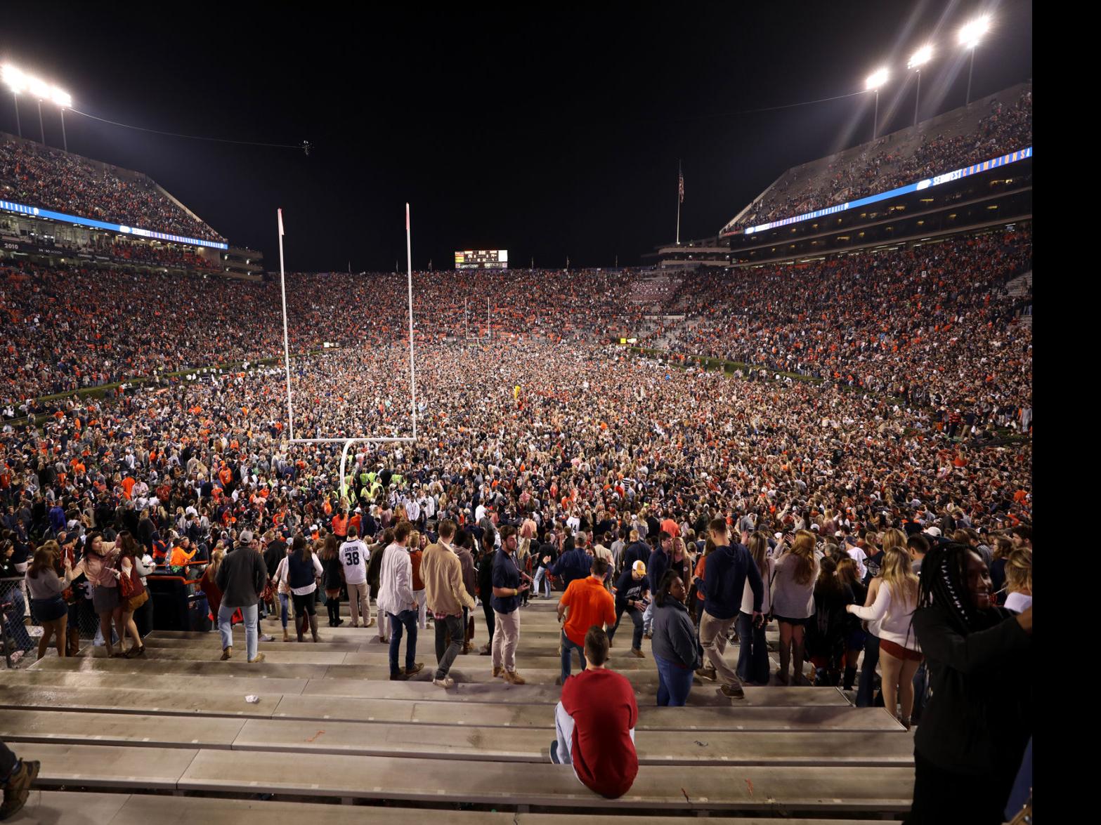 Auburn Fined For Field Violation After Iron Bowl Win Auburn